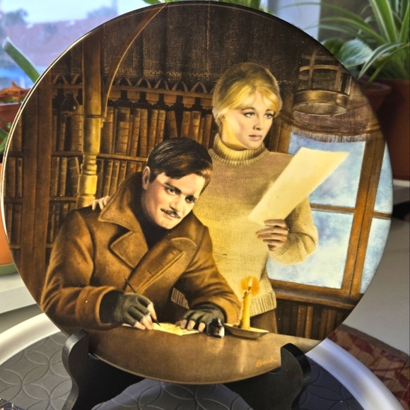 Dr Zhivago Collector's Plate - Love Poems for Laura - Limited Edition 339A - Picture 8 of 8